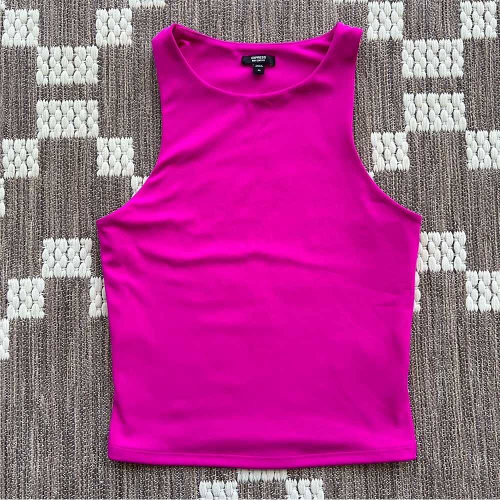 Express Bodycon High Compression Tank Top XS